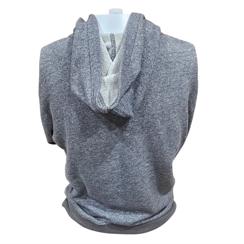 TOMS Women’s Gray Full Zip Hoodie Sweatshirt Size XL 16 Casual Zip Up Jacket - Picture 6 of 10